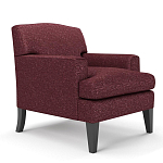 Мебельная ткань Шенилл бордовый цвет 138 см T4-38 варинант исполнения - 9 | Loft Concept в Самаре