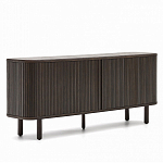 Буфет с 2-мя раздвижными дверками из ясеневого шпона Toinette варинант исполнения - 1 | Loft Concept в Самаре