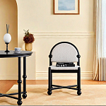 Дизайнерский стул деревянный с полукруглой спинкой Highquality варинант исполнения - 3 | Loft Concept в Самаре