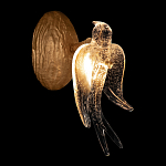 Бра с прозрачной стеклянной фигуркой птички Serip Voa варинант исполнения - 4 | Loft Concept в Самаре