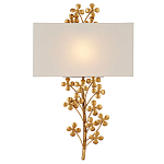 Бра с прямоугольным абажуром и каркасом в виде лепестков клевера Hanging Clover варинант исполнения - 2 | Loft Concept в Самаре