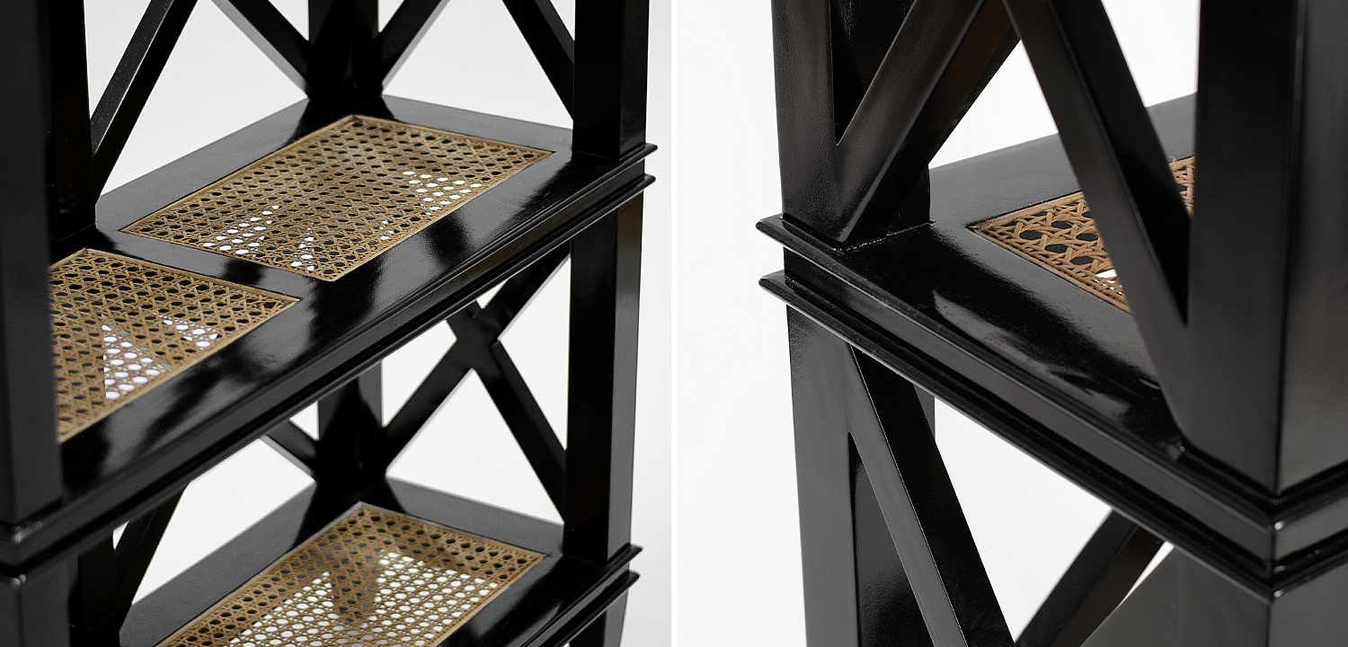 Стеллаж Jacqueline Wicker Shelves Стеллаж Jacqueline Wicker Shelves - Loft-Concept в Самаре