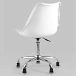 Офисный стул на металлическом основании EGGERY White варинант исполнения - 6 | Loft Concept в Самаре