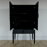 Кабинетный шкаф Elsa Dreams Black с 2-мя ящиками варинант исполнения - 4 | Loft Concept в Самаре