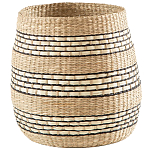 Круглая корзина из плетеного тростника Marjani Wicker Basket варинант исполнения - 1 | Loft Concept в Самаре