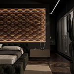 Гипсовая 3D панель с принтографией PM-108 варинант исполнения - 4 | Loft Concept в Самаре