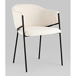 Стул Brace букле белый варинант исполнения - 1 | Loft Concept в Самаре