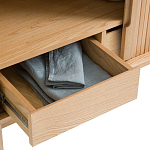 Буфет с двумя раздвижными дверцами Toinette Wooden Light Cupboard варинант исполнения - 4 | Loft Concept в Самаре