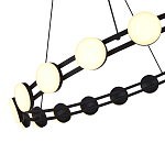 Люстра кольцевая с круглыми светодиодными источниками света Maxine Light варинант исполнения - 6 | Loft Concept в Самаре