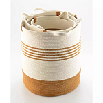 Корзина для хранения с ручками Interlacement Lines  варинант исполнения - 1 | Loft Concept в Самаре