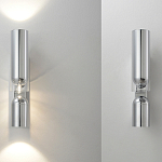 Бра цилиндрической формы из металла с поворотным плафоном Light maker studio варинант исполнения - 3 | Loft Concept в Самаре