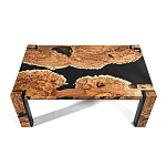 Кофейный Стол River in Autumn Elm Resin Coffee Table варинант исполнения - 2 | Loft Concept в Самаре