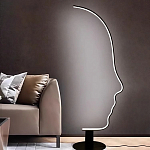 Напольный светильник Профиль Лица Face Contour варинант исполнения - 2 | Loft Concept в Самаре