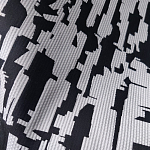 Мебельная ткань Жаккард черно-белый принт 145 см T2-126 варинант исполнения - 3 | Loft Concept в Самаре