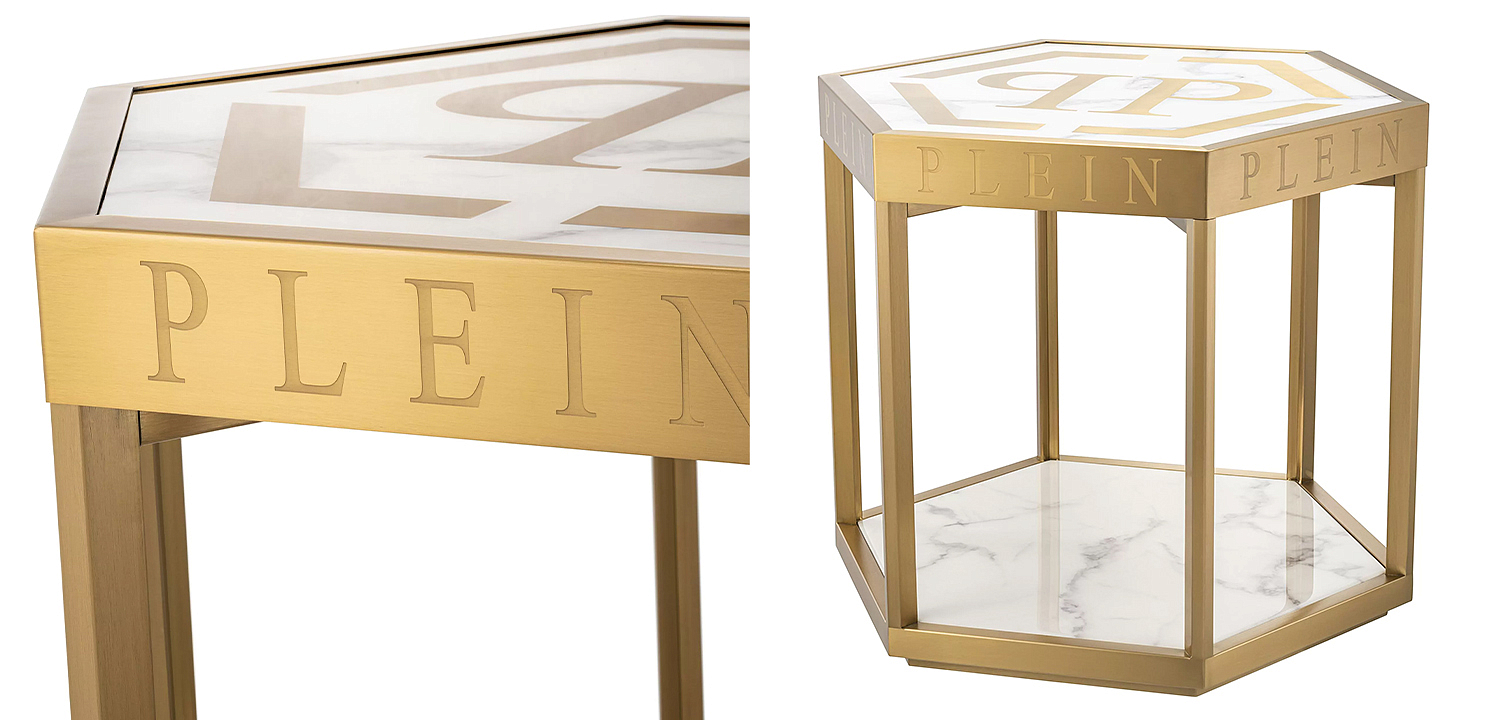 Приставной стол Philipp Plein Side Table Billionaire Приставной стол Philipp Plein Side Table Billionaire - Loft-Concept в Самаре