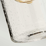 Бра с цилиндрическим прозрачным плафоном из стекла с пузырьками Elstead Lighting варинант исполнения - 5 | Loft Concept в Самаре