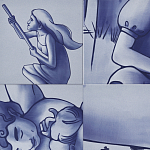 Плитка с рисунком Первый сон варинант исполнения - 3 | Loft Concept в Самаре