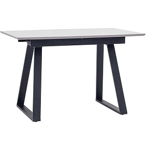 Стол обеденный раздвижной Magali ширина 120 серая столешница