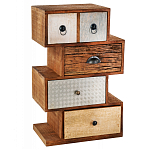 Тумба необычной формы с выдвижными ящиками Shift варинант исполнения - 1 | Loft Concept в Самаре