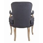 Кресло Aubrey Classical Armchair dark grey velour варинант исполнения - 3 | Loft Concept в Самаре
