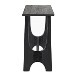 Консоль деревянная чёрная Black Tanner варинант исполнения - 2 | Loft Concept в Самаре