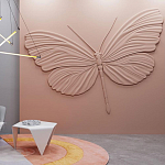 Барельеф BUTTERFLY варинант исполнения - 2 | Loft Concept в Самаре