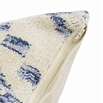 Чехол на подушку с узором в этно-стиле Blue Ikat варинант исполнения - 2 | Loft Concept в Самаре