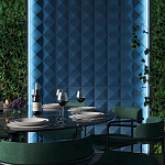 Гипсовая 3D Панель M-104 варинант исполнения - 1 | Loft Concept в Самаре