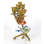 Бронзовый подсвечник на 7 свечей Eden Garden варинант исполнения - 3 | Loft Concept в Самаре