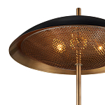 Настольная лампа с перфорированным металлическим рассеивателем Through варинант исполнения - 1 | Loft Concept в Самаре