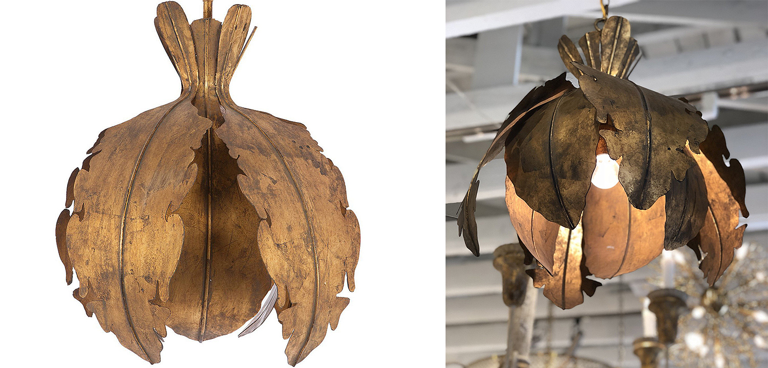 Подвесной светильник Tropical Leaves Hanging lamp Подвесной светильник Tropical Leaves Hanging lamp - Loft-Concept в Самаре