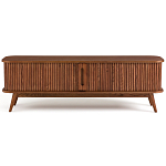 ТВ-тумба с двумя раздвижными дверцами Toinette Brown TV Stand варинант исполнения - 2 | Loft Concept в Самаре