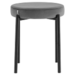 Табурет с мягким круглым сиденьем RIO Grey варинант исполнения - 2 | Loft Concept в Самаре