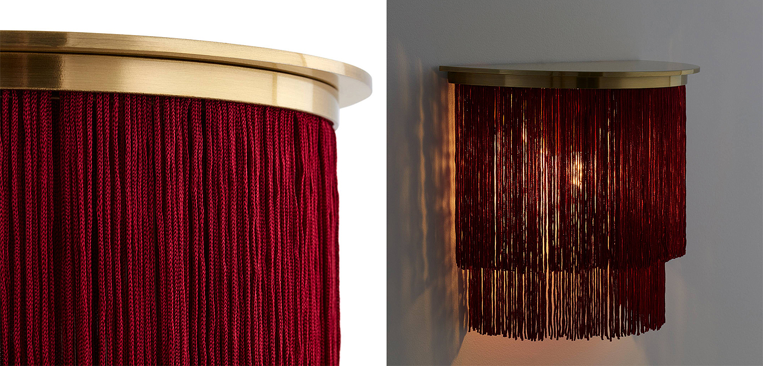 Бра Houtique Sconce Burgundy Бра Houtique Sconce Burgundy - Loft-Concept в Самаре