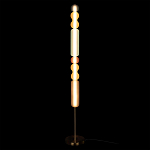 Торшер с разноцветными стеклянными цилиндрами и шарами Eclecticism  варинант исполнения - 1 | Loft Concept в Самаре