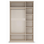 Шкаф 3-х дверный с зеркальными дверями Satin Furniture варинант исполнения - 3 | Loft Concept в Самаре