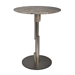 Стол барный круглый высокий с полосатым узором Zebroids варинант исполнения - 1 | Loft Concept в Самаре