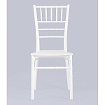 Стул Chiavari пластик белый варинант исполнения - 4 | Loft Concept в Самаре