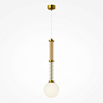 Подвесной светильник со стеклянными вставками Helios варинант исполнения - 1 | Loft Concept в Самаре