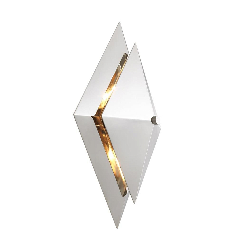 Бра Eichholtz Wall Lamp Augusta Nickel Никель Бра Eichholtz Wall Lamp Augusta Nickel Никель в Самаре | Loft Concept