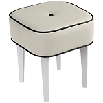Квадратный мягкий пуф на белых ножках Winton Pouf Square варинант исполнения - 21 | Loft Concept в Самаре
