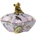 Фарфоровая шкатулка Butterflies and an angel варинант исполнения - 2 | Loft Concept в Самаре