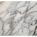 Столик журнальный с круглой мраморной столешницей на трех опорах Marble Stone Drawing варинант исполнения - 3 | Loft Concept в Самаре