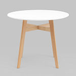 Обеденный стол с белой столешницей ELUNED FURNITURE варинант исполнения - 2 | Loft Concept в Самаре