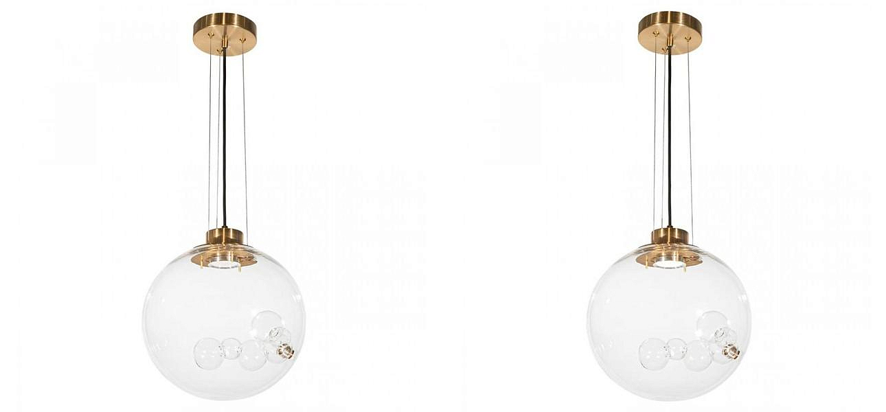 Подвесной светильник Lamps Inside Bubbles side round Подвесной светильник Lamps Inside Bubbles side round - Loft-Concept в Самаре
