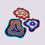 Сет из 3-х ковров «SAPPHIRE, QARTZITE, LABRADORITE» варинант исполнения - 1 | Loft Concept в Самаре