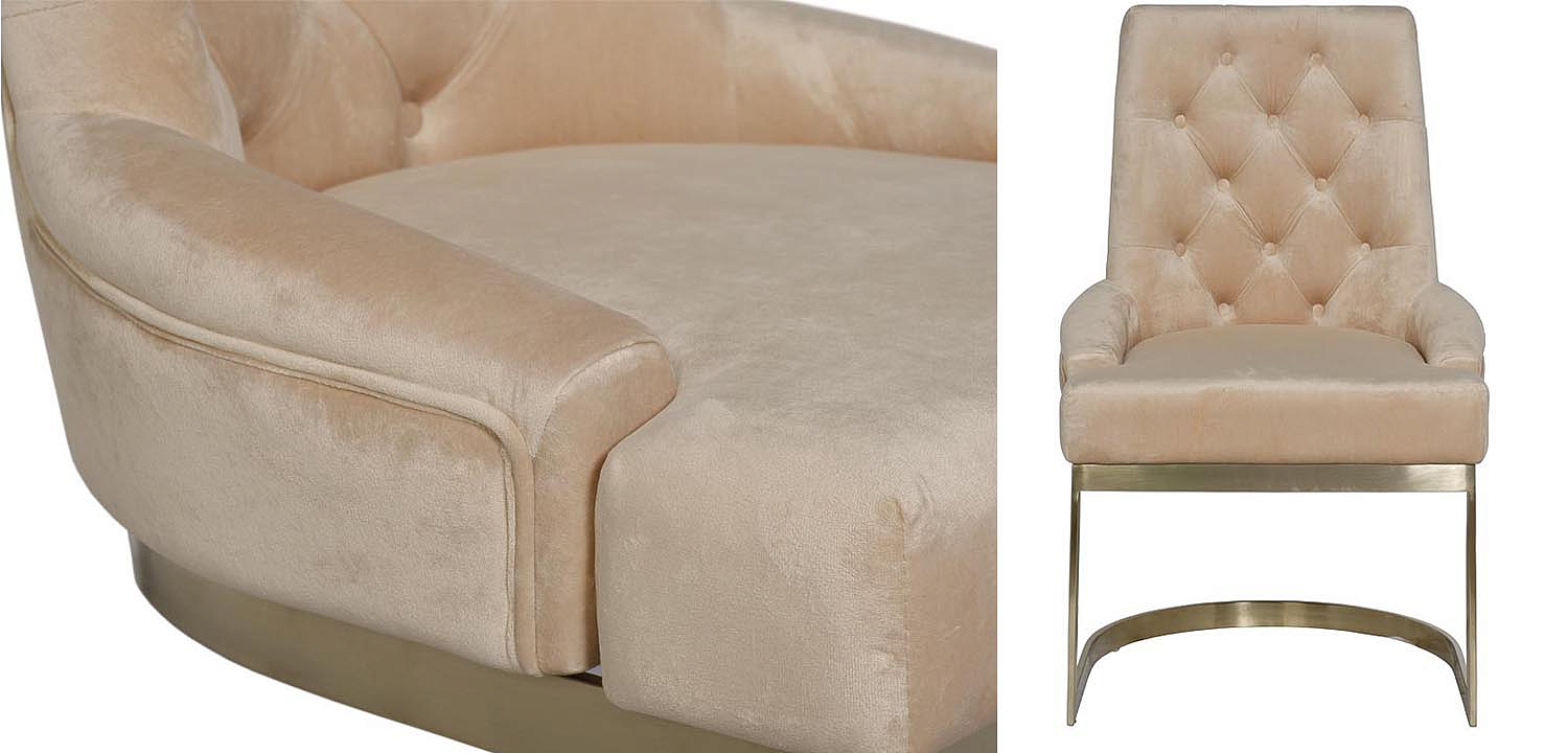 Стул Famos Chair beige Стул Famos Chair beige - Loft-Concept в Самаре