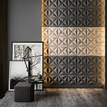 Гипсовая 3D панель с принтографией PM-101 варинант исполнения - 2 | Loft Concept в Самаре