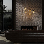 Гипсовая 3D панель с принтографией PM-47 варинант исполнения - 1 | Loft Concept в Самаре