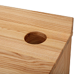 Рабочий стол из массива ясеня Marleen Wooden Desk варинант исполнения - 2 | Loft Concept в Самаре